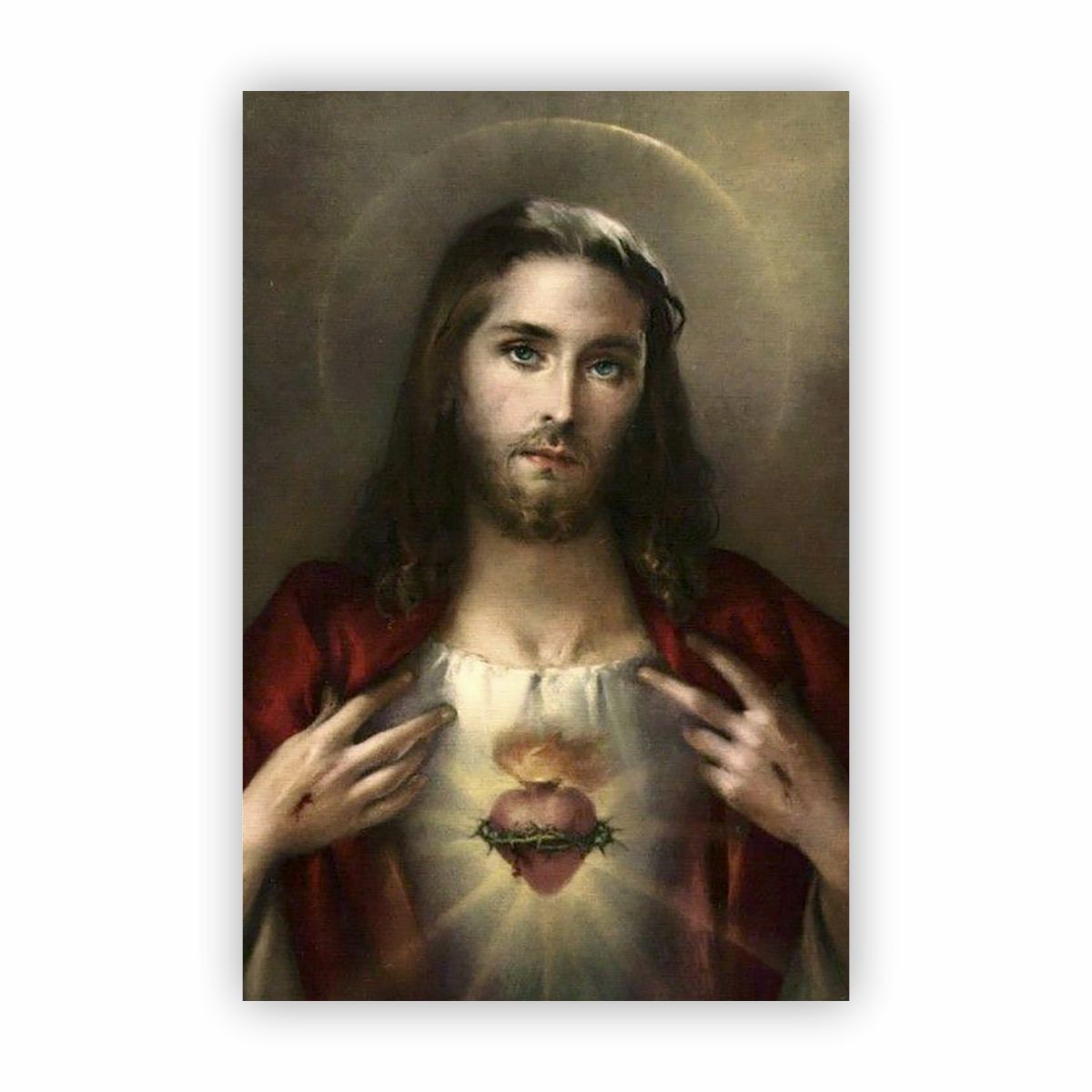 Quadro Canvas Religioso Jesus Cristo Cristianismo 60x40cm