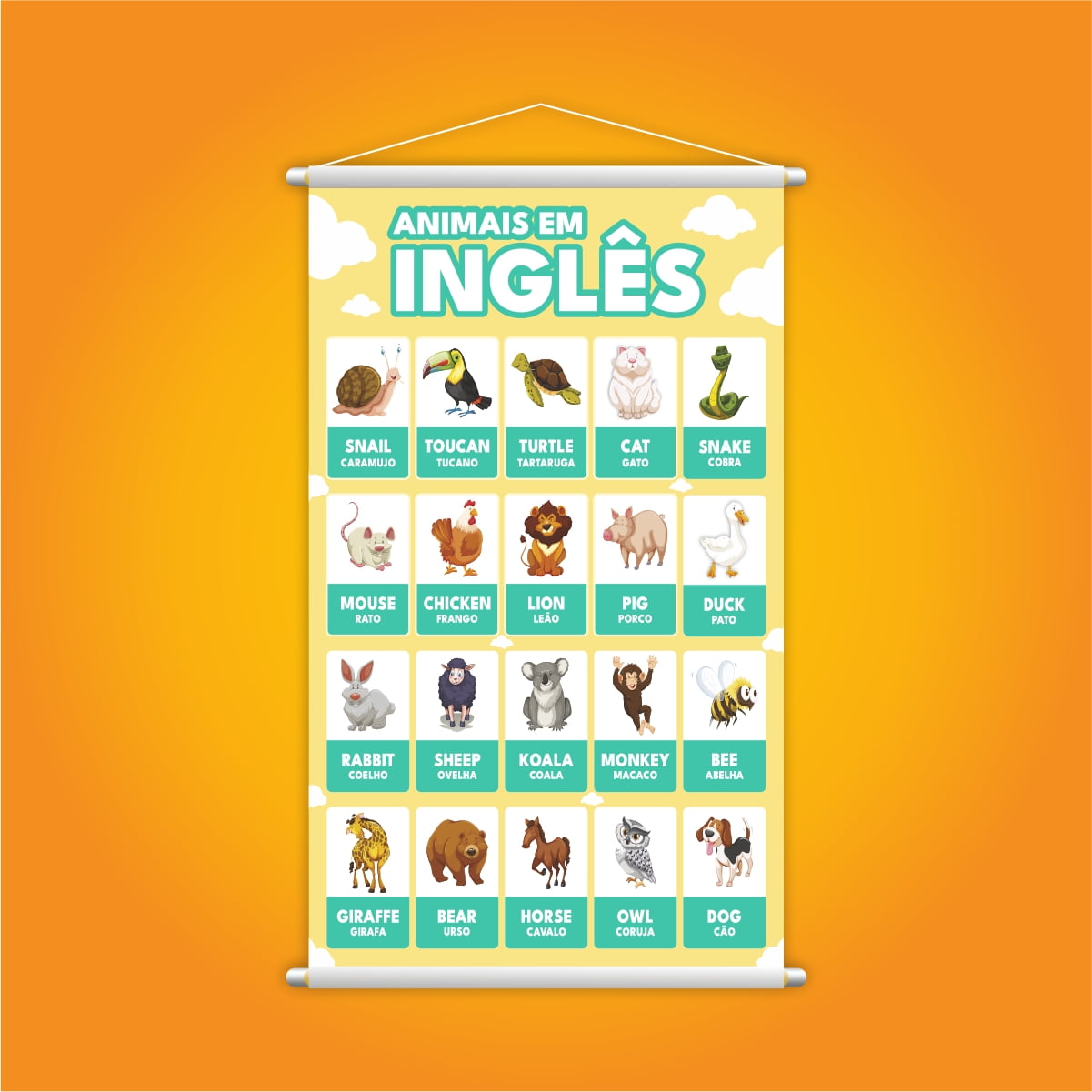 Língua Inglesa – Animals (Animais) – Conexão Escola SME