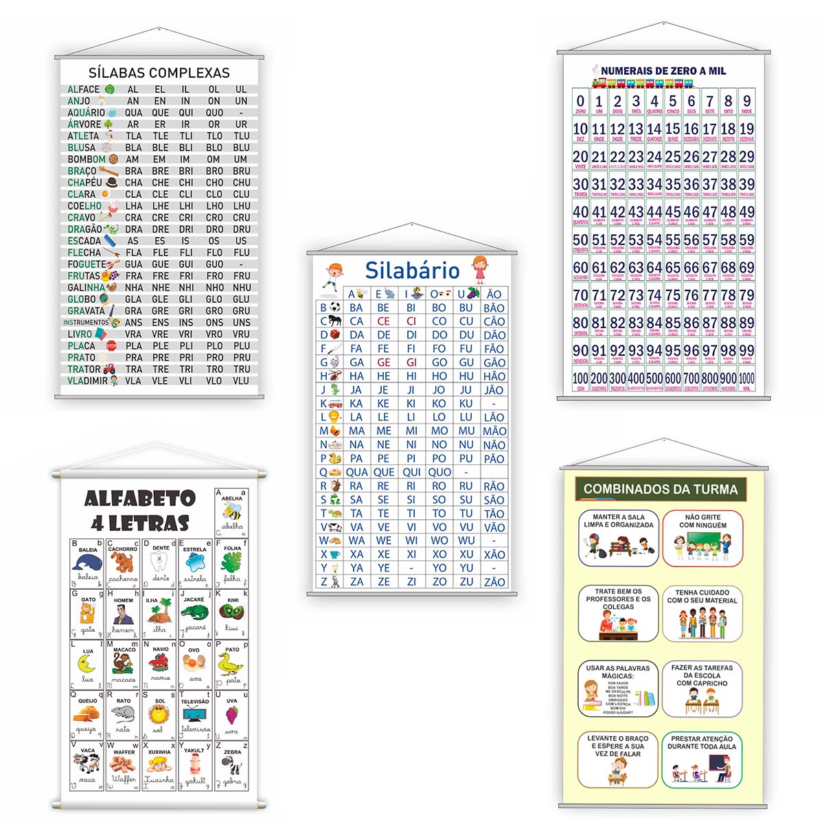 Kit Jogo Aprendendo Matemática + Banner Números 0 a 9 P - Loja PlimShop