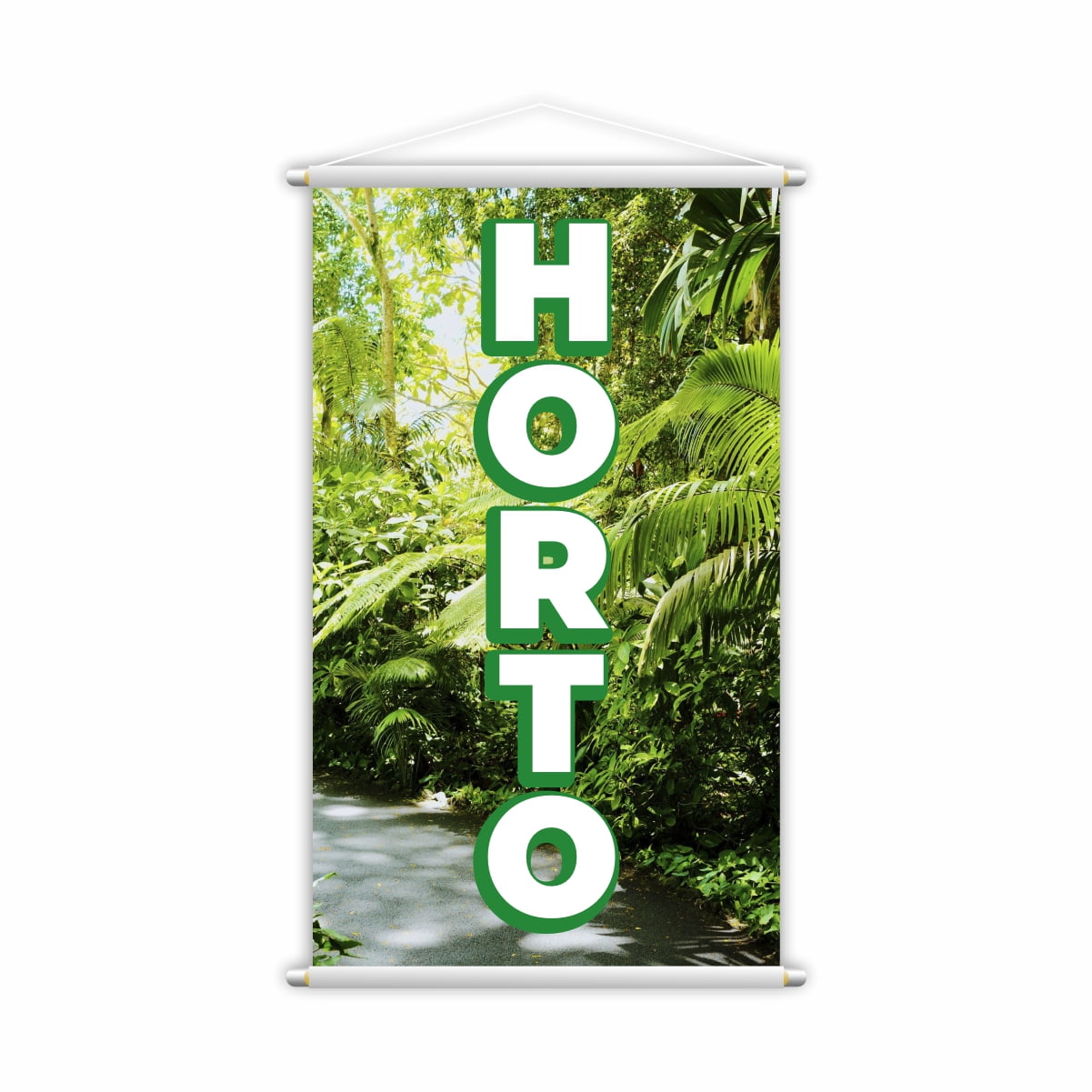 Banner Horto Natureza Plantas Flora Nativa Lona