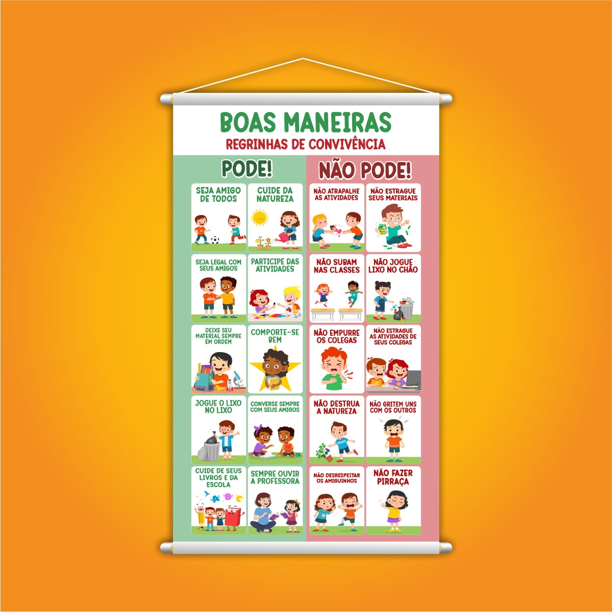 Boas maneiras - na escola