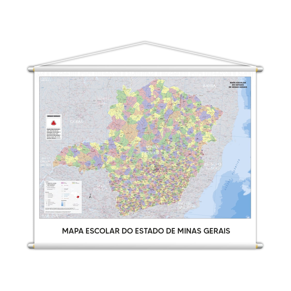 Banner Mapa Escolar do Estado de Minas Gerais