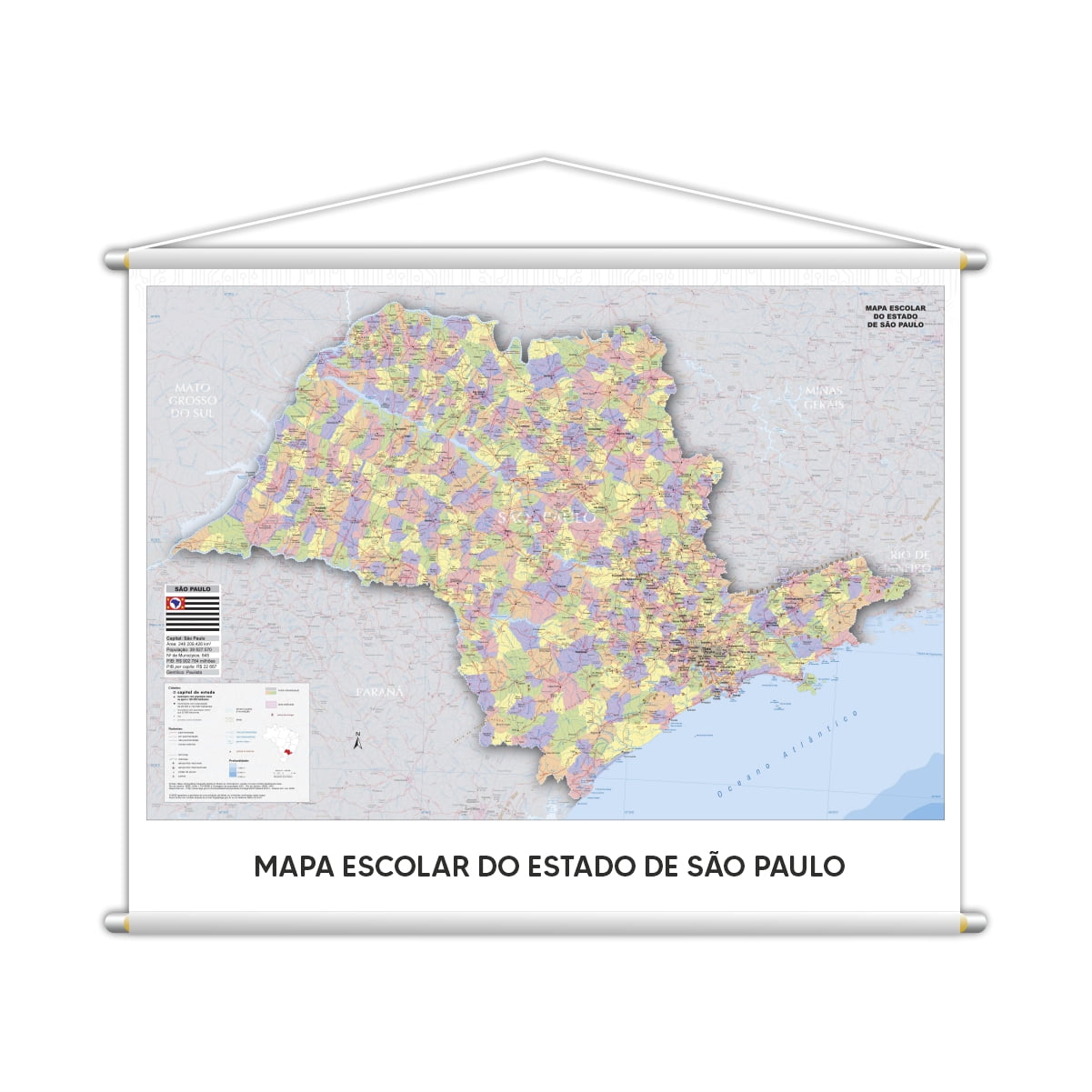 Banner Mapa Escolar do Estado de São Paulo