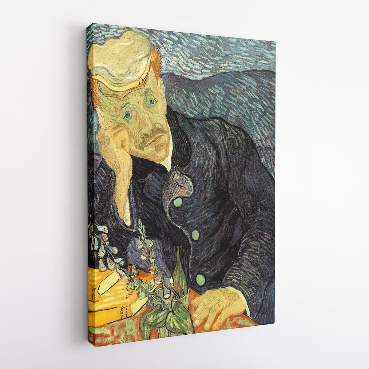 Quadro Van Gogh Retrato Dr. Gachet Canvas Látex - Loja PlimShop