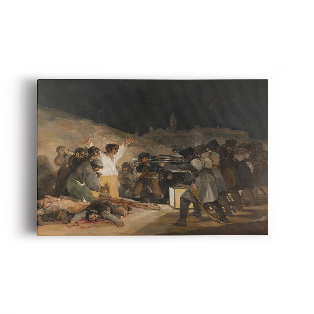 Quadro Três de Maio de 1808 Madrid Francisco Goya Canvas Látex