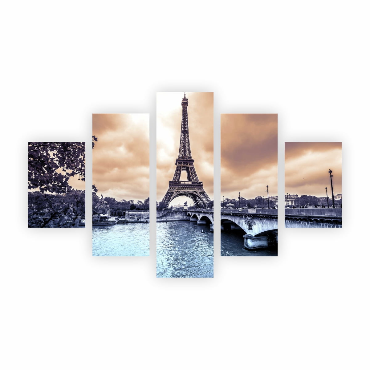 Quadro Torre Eiffel - França, Torre Eiffel Cidade de Paris Paisagem em tela Canvas 