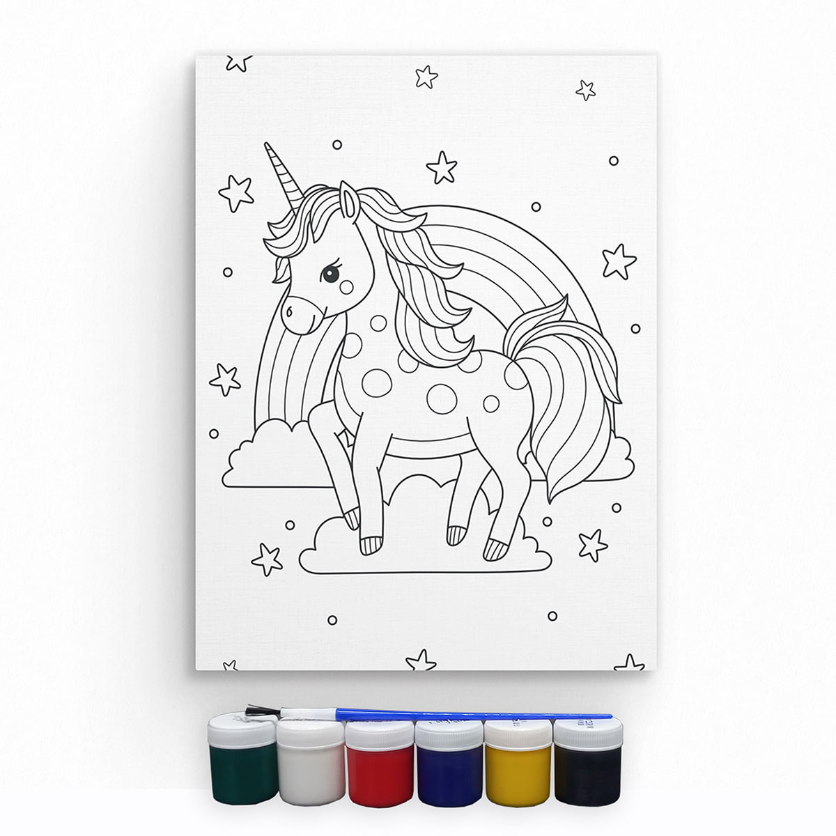 Tela Para Pintura Infantil Colorir Pintar Canvas Dinossauro - Loja PlimShop