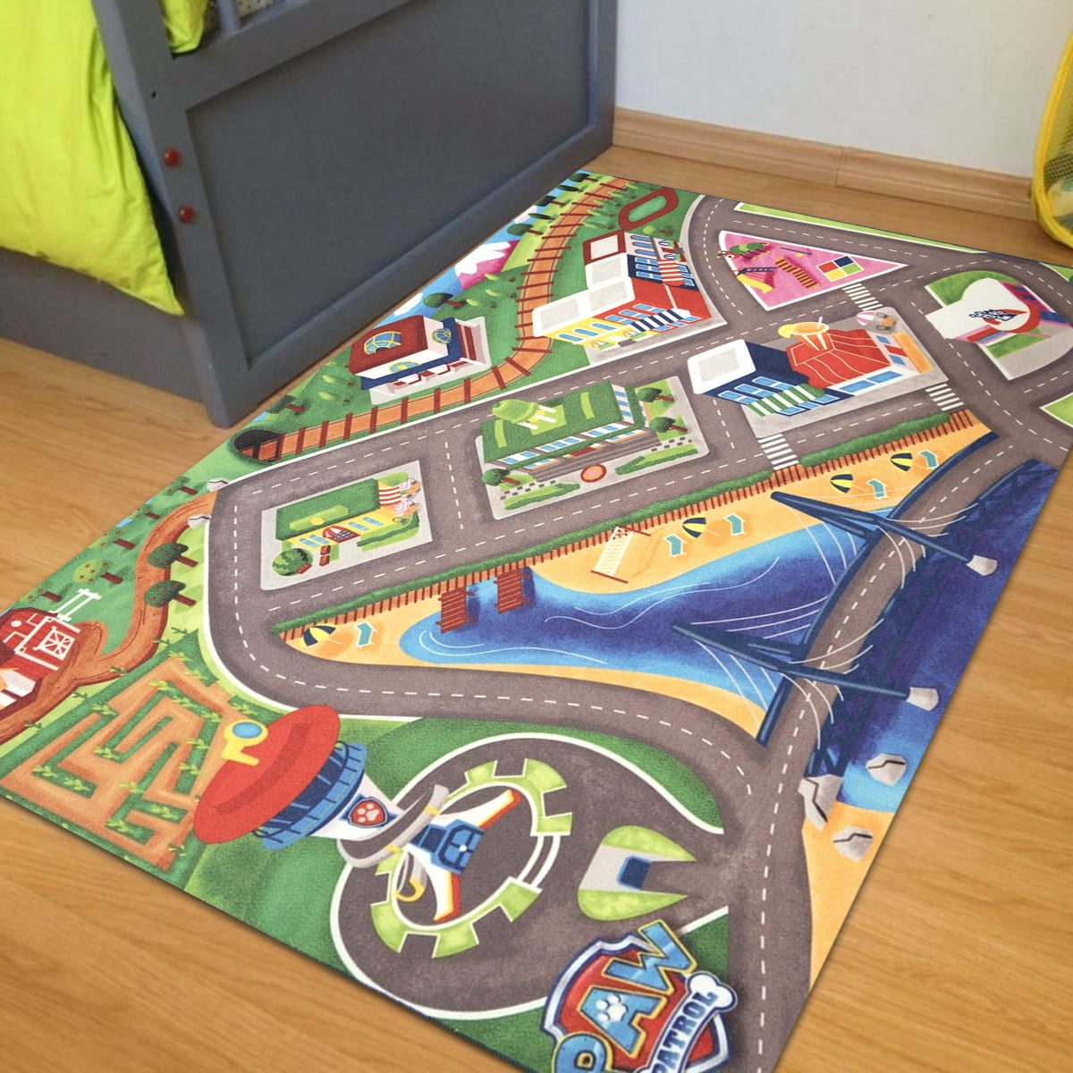 Pista Para Carrinhos Miniatura Corrida Velocidade 100x50cm - Loja PlimShop