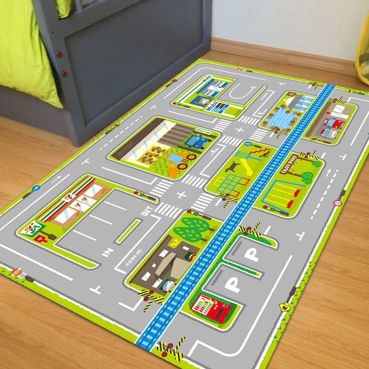 Pista Para Brincar Com Carrinhos HOTCARS Kids 1,20x0,60m