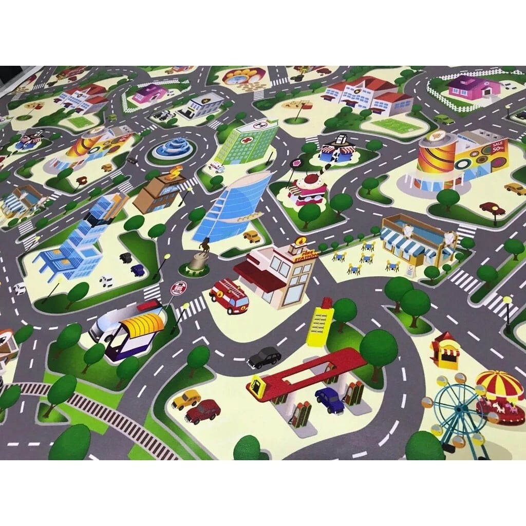 Pista Para Hot Wheels Grande Cidade Para Carrinhos 150x100m