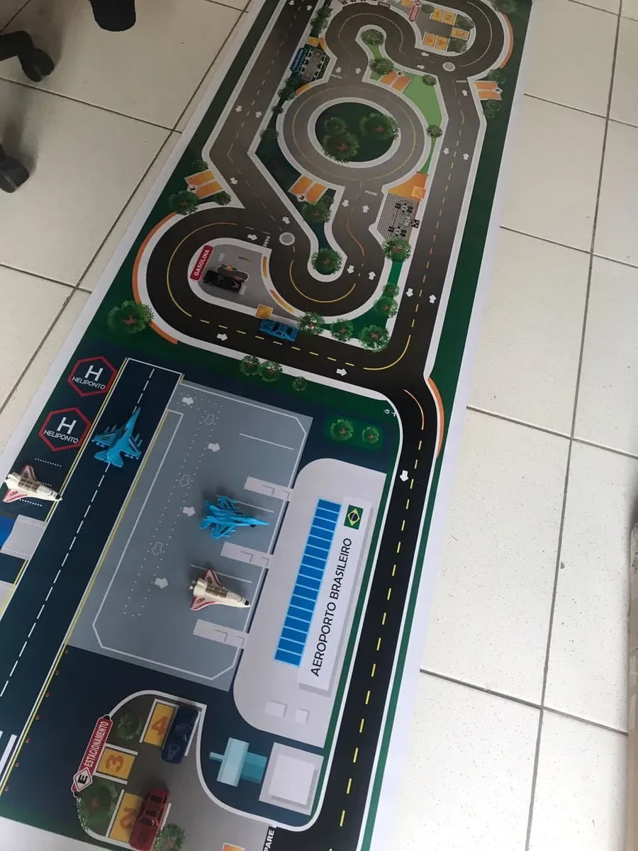 Pista para Brincar com Carrinhos HOTCARS Infantil