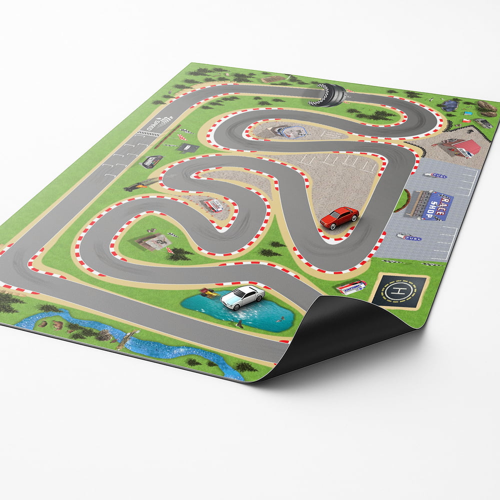 Pista Para Carrinhos Miniatura Automóveis Infantil
