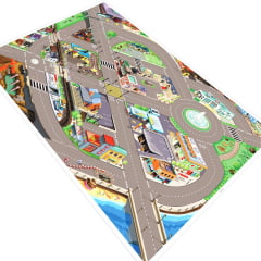 Pista para Carrinhos HOTCARS Grande Cidade - 1,80x1,20m