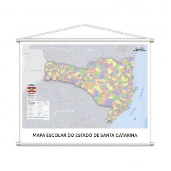 Banner Mapa Escolar do Estado de Santa Catarina 