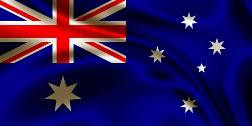Adesivo Teto Bandeira Austrália Tradicional 110x165cm