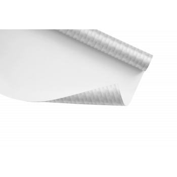 Papel De Parede Adesivo Azulejo Branco Geométrico 2,80m