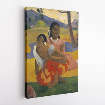 Quadro Paul Gauguin Quando Você Casa Canvas Látex